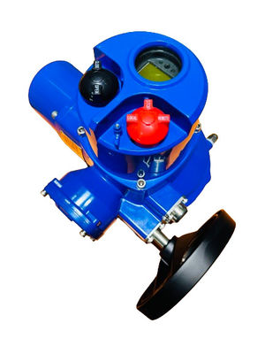 50NM Electric Valve Actuator 380V Electric Rotary Actuator With Torque Protection