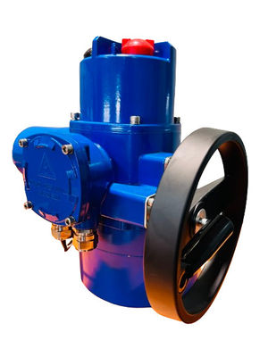 50NM Electric Valve Actuator 380V Electric Rotary Actuator With Torque Protection