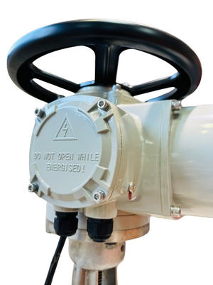 IP67 Electric Straight Stroke Valve Actuator Metal Customized