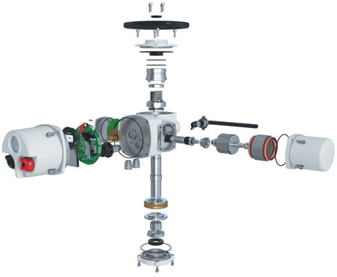 Multi Turn Intelligent Electric Actuator Thermal Protection Smart Electric Actuator