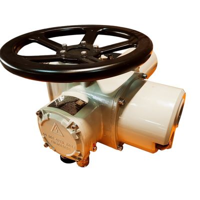 Multi Turn Explosion Proof Electric Actuator 220V AC Custom Motor Power 0.18 KW