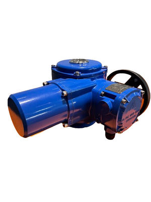 0.18 KW Electric Part Turn Actuator 600NM Industrial Electric Rotary Actuators