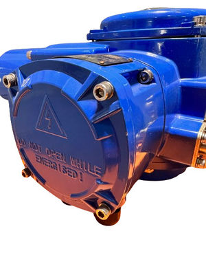 3000NM IP67 Part Turn Electric Actuator With Thermal Protection Torque Protection