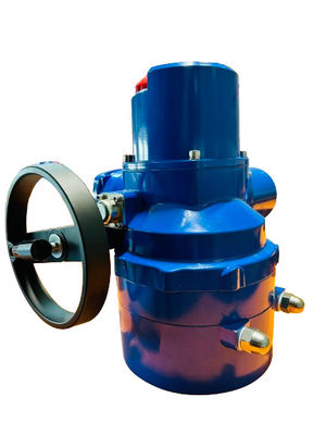 0.18 KW Electric Part Turn Actuator 600NM Industrial Electric Rotary Actuators