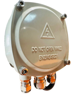 Multi Turn Explosion Proof Electric Actuator 220V AC Custom Motor Power 0.18 KW